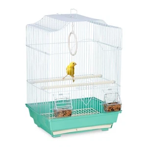 Vogelkäfig Kanarienvogelkäfig Kanarienkäfig Sittichkäfig Vogelheim Metallkäfig - Bild 1 von 11