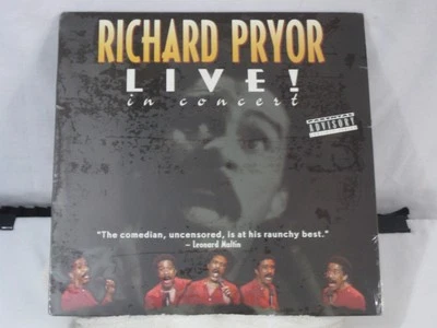 Richard Pryor 2 laserdisc lot Live in Concert & Jo Jo Dancer VG+ - Imagem 1 de 4