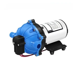 Bomba de diafragma eléctrica autocebante de CC para lavado de autos en aerosol de alta presión y alto flujo - Imagen 1 de 13