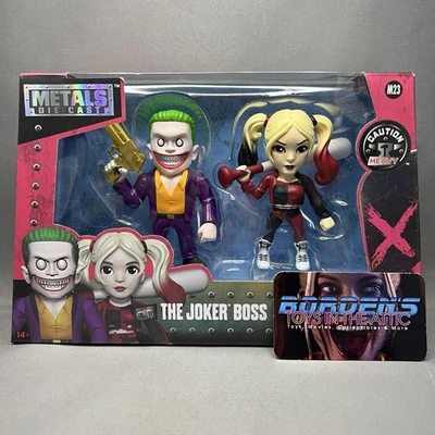 The Joker Boss Harley Quinn 2016 Jada Toys DC Escuadrón Suicida Metals Die Cast Set Foto 1 de 4