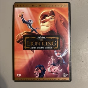 Walt Disney The Lion King (1994) DVD 2-Disc Set Platinum Edition - Picture 1 of 5