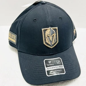Fanatics Vegas Golden Knights Military Authentic Hat Cap Adjustable Black NHL - Picture 1 of 6