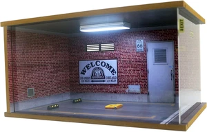 1/18 Scale Model Car Display Case - 1:18 Car Garage Display Case with Clear Acry - Picture 1 of 12