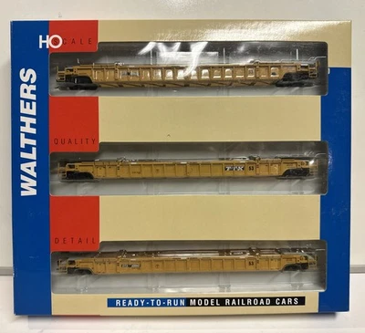 Walthers HO Scale TTX Trailer Train NSC 3-Unit 53' Well Car #620643 - Image 1 of 4