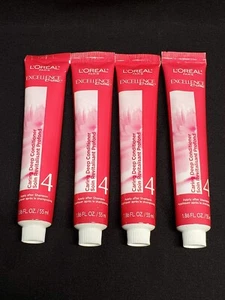 Loreal Excellence Creme Caring Deep Conditioner Four 1.86 oz Tubes - Picture 1 of 5