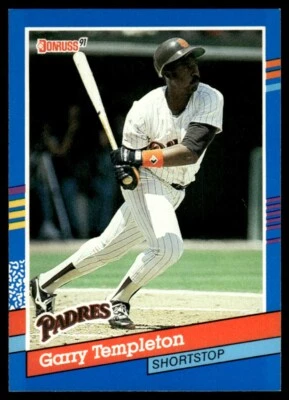 1991 Donruss #252 Garry Templeton San Diego Padres - Image 1 of 2