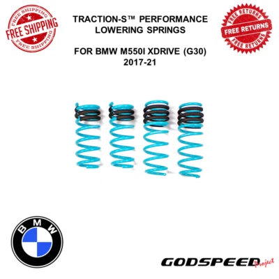 Resorte reductor Godspeed Traction-S Performance para BMW M550I X-Drive G30 17-21 Foto 1 de 4