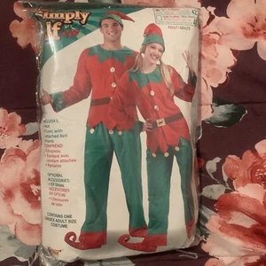 Elfe Weihnachtsmann Kostüm Erwachsene - Bild 1 von 6