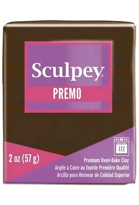 Premo Sculpey 2oz Quemado Umber Arcilla Polímero Horno Hornear Modelado Arcilla NUEVO Foto 1 de 3