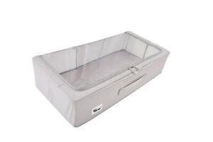 Periea UK ‘Casey’ Underbed Storage Boxes with Lids – Foldable & Stackable