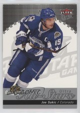 2007-08 Fleer Ultra Ultra All-Stars Joe Sakic #UAS4 HOF