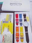 Invicta 5 Piece Color Rubber Bands Set - Water Resistant - Limited Edition NWB
