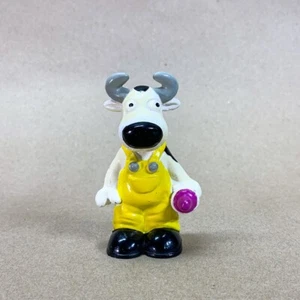 2001 Kid Stuff Country Critters Farm Cow Collectible Toy Figure PRG - Picture 1 of 11
