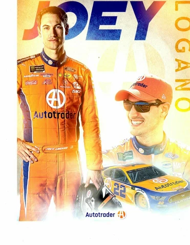 2019 JOEY LOGANO "AUTO TRADER" #22 NASCAR MONSTER ENERGY POSTCARD Cover