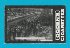 OGDENS TABS 'D' SERIES - CARD NO. 4 - WHEN THE BAND BEGINS TO PLAY - 1902