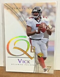 Michael Vick 2003 Ultimate Collection MISSING SERIAL NUMBER Variant 1/1? SP RARE