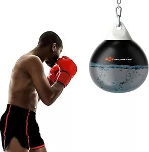 21" Water Punching Bag W/ Adjustable Metal Chain Training Boxing Stand Bag Gym - Picture 1 of 12