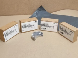 Hyundai Kona Engine Conrod Bearing x4 2017-ON 230602U900 Kauai Genuine NEW - Picture 1 of 8