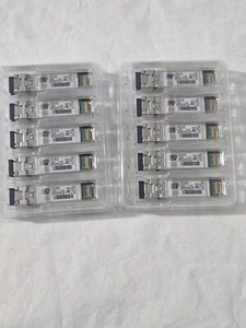 10 Pack Cisco SFP-10G-SR V03 10GBASE-SR SFP+ Transceiver Module 10-2415-03 NEW - Picture 1 of 2