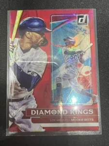 Mookie Betts Diamond Kings Red 2022 Panini Donruss Baseball No. 27 - Bild 1 von 2