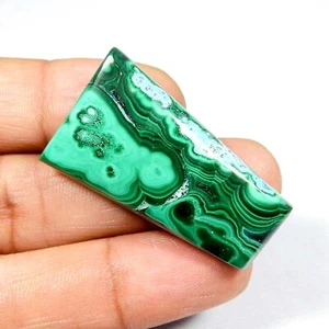 Natural Green Blue Malachite Chrysocolla Cabochon Loose Gemstone 74 Cts #8893 - Picture 1 of 8