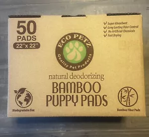 50 Dog Training Pads Puppy Pee Pads 6 Layer Protection ABSORBENT 22" x 22” - Picture 1 of 4