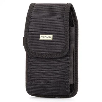 CASE BELT CLIP RUGGED HOLSTER CANVAS COVER POUCH CARRY PROTECTIVE for PHONES - Image 1 of 4