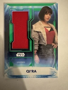 2021 Topps Star Wars Battle Plans Sourced Fabric Relics FR-Q Qi'ra /99 - Picture 1 of 8