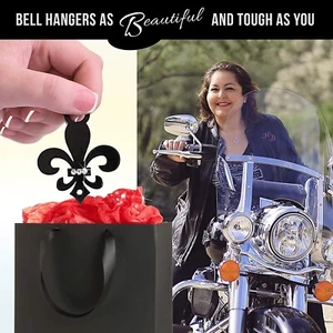 Sparkle Rider Motorcycle Ride Bell Hanger Mount for Gremlin Bells | Biker Gifts - Picture 1 of 10