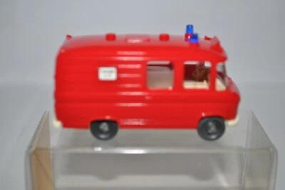 Wiking 608/6 MB 406 RTW Fire Van - Red - ("112") - NEW w/BOX - Image 1 of 4