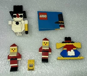 Various Vintage Lego Pieces, Incomplete Christmas Santa Snowman FREE SHIPPING - Picture 1 of 11