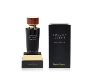 Salvatore Ferragamo aroma toscano acacia dorada EDP 2,5 fl oz - ¡Nuevo sellado! Foto 1 de 3