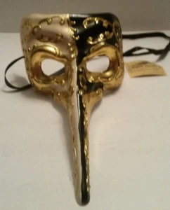 Robert Stanley Signature Collection Mardigras Mask Masquerade Mask NEW - Picture 1 of 8