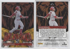 2022 Panini Donruss Unleashed Gold /99 Nolan Arenado #UL-11