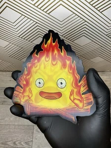 Howls Moving Castle Calcifer 3D Lenticular Motion Auto Aufkleber Studio Ghibli - Bild 1 von 3