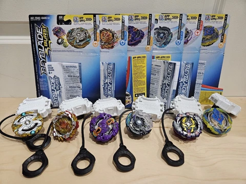 Beyblade Burst Turbo SWITCHSTRIKE Lot AMATERIOS A3 ORICHALCUM HADES DOOMSCIZOR Cover