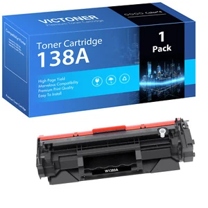 Tóner W1380A 138A compatible con HP LaserJet Pro 3001dw 3001fdw 3101fdw + CHIP - Imagen 1 de 1