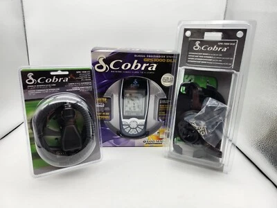 NEW Cobra GPS 1000 DLX 1.8" Portable GPS Navigation Bundle - Image 1 of 4