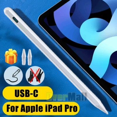 For iPad Pro 11 2 3 4 5 6 Mini 2 3 Air 2 3 4 Pen Capacitive Screen Pencil Stylus - Image 1 of 4