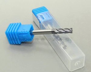 1x HRC55 4Flauta Diamante 4mm*4mmSHK Carburo de tungsteno Extremo Cuadrado Fresadora Cortadora CNC Broca - Imagen 1 de 4