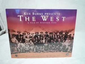 KEN BURNS PRESENTS ~ THE WEST ~ A FILM BY STEPHEN IVES ~ 9 VHS TAPE SET ~ SEALED - Picture 1 of 2