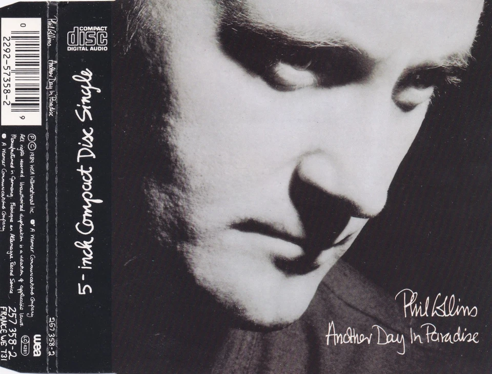 Phil Collins - Another Day In Paradise (3 Track Maxi CD) - Bild 1 von 2