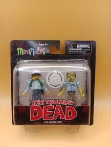 The Walking Dead Glenn & Nerd Zombie Mini Mates Figuras 2012 Toys R Exclusivo de EE. UU. - Imagen 1 de 7