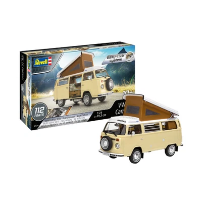 VW T2 CAMPER KIT 1:24 Revell Kit Auto Modellino Nuovo - Immagine 1 di 4