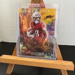 Tyler Johnson 2020 Panini Origins Gold /25 #142 Rookie Auto RC Tampa Bay Bucs - Picture 1 of 3