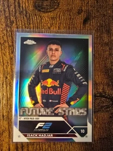 2023 Topps Chrome Formula 1 Refractor Isack Hadjar Portrait #77 - Bild 1 von 2