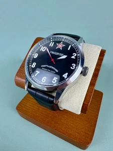 Raketa Commander Nuevo Reloj Grande 2609 Hombre Reloj Pulsera Mecánico Elegante - Imagen 1 de 12