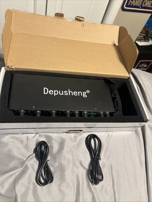 DEPUSHENG USB Audio Interface - 4x4 Recording Sound Card 24bit 192khz - Image 1 of 4