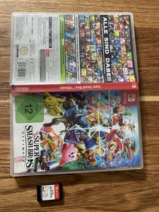 Nintendo Switch Super Smash Bros. Ultimate, Hülle (deutsch) & Cartridge - Bild 1 von 5