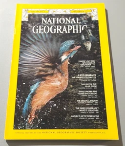 National Geographic Magazine September 1974 Kingfisher Germany Arab Dhow Boston - Imagen 1 de 10